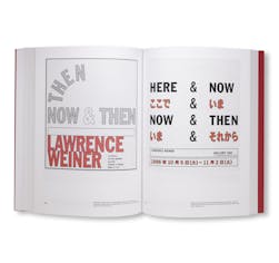 OF & ABOUT POSTERS: THE LAWRENCE WEINER POSTER ARCHIVE (1965-2021)